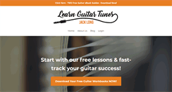 Desktop Screenshot of learnguitartunes.com